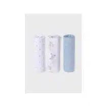 Mayoral Lot de 3 Langes en Mousseline 60x60cm