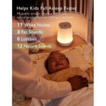 Momcozy Machine à Bruit Blanc Bébé avec Veilleuse