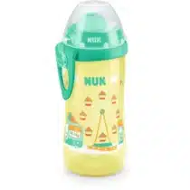 Nuk Flexi Cup avec Paille 12m+ 300ml - Jaune