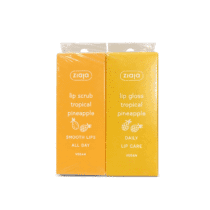 Ziaja Gommage et Gloss Lèvres Ananas