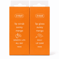 Ziaja Gommage et Gloss à Lèvres Mangue