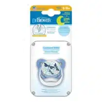 Dr Brown's Sucette Glow in the Dark 6-18m Butterfly