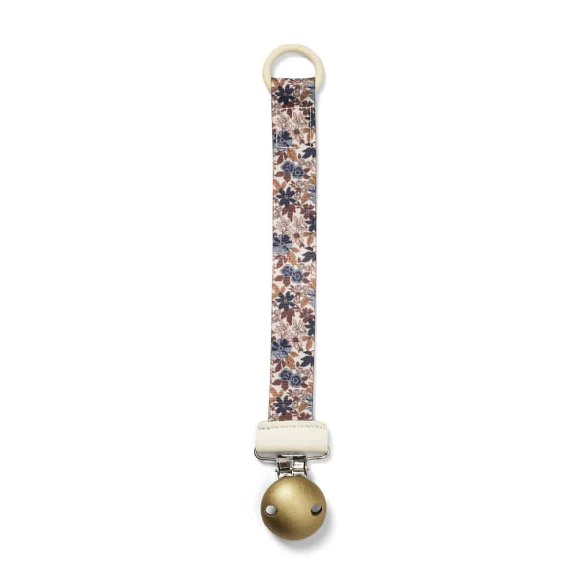 Elodie Attache Sucette Bleu Garden