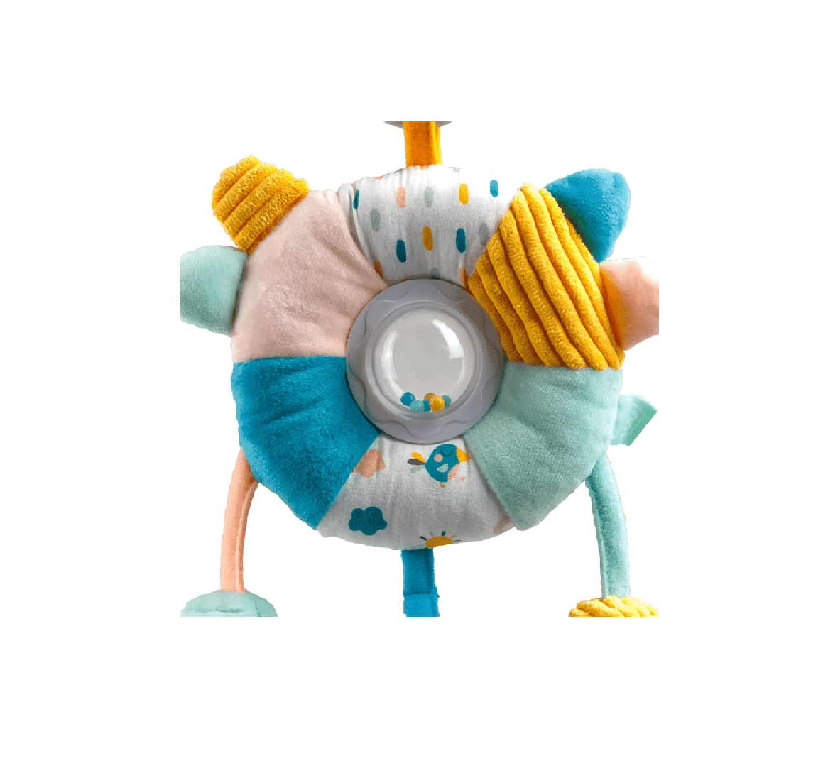 Eurekakids Cucu Hochet Sensorielle 0m+ -3- bebemaman