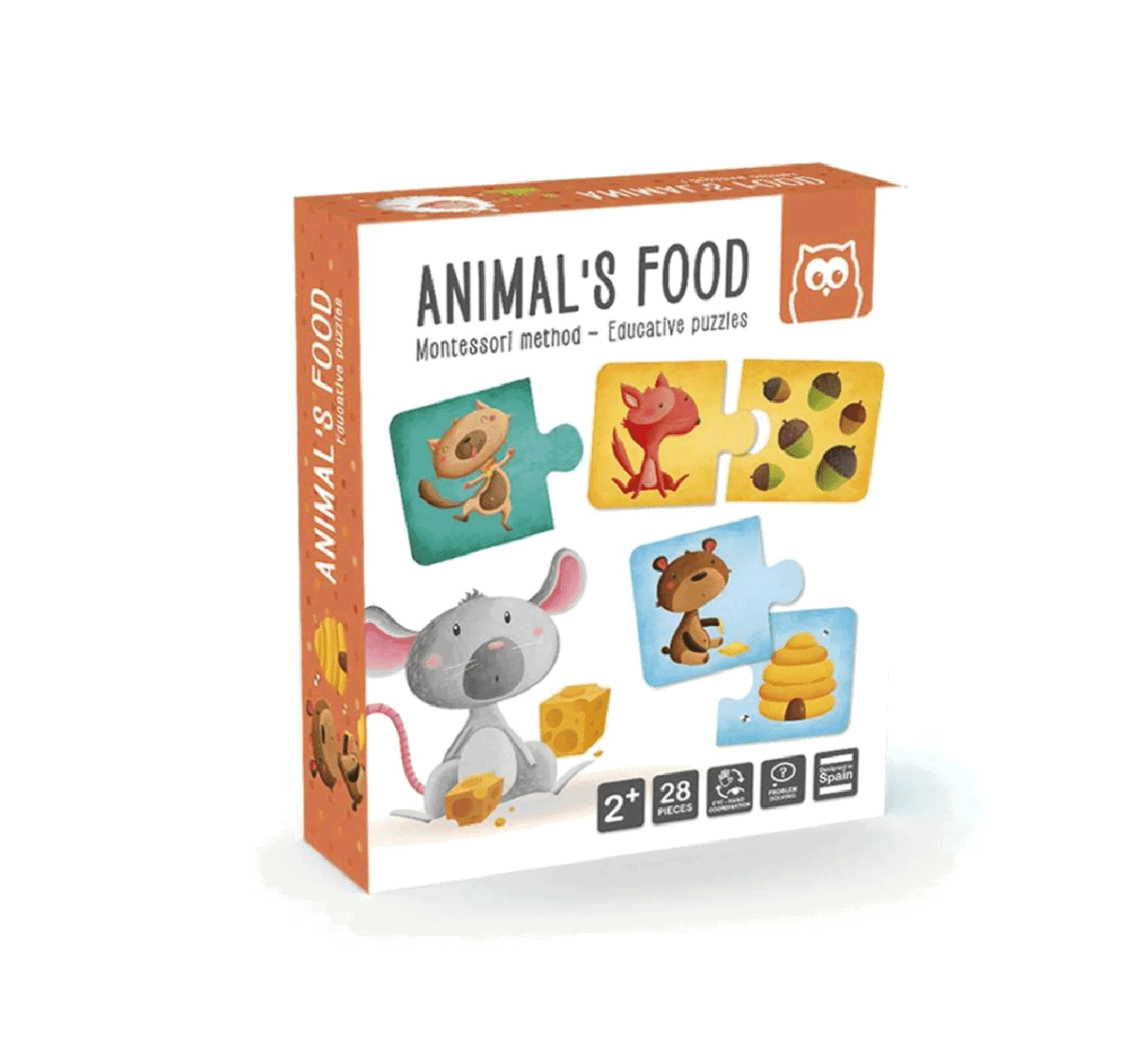 Eurekakids Animal&rsquo;s Food Montessori 2ans+