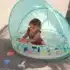 Eurekakids Piscine Gonflable pour Bébé avec Parasol