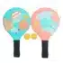 Eurekakids Raquette de Padel en Bois 4ans+