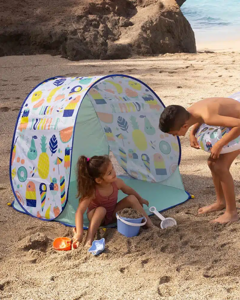 Eurekakids Tente Anti-UV Hello Summer -2- bebemaman