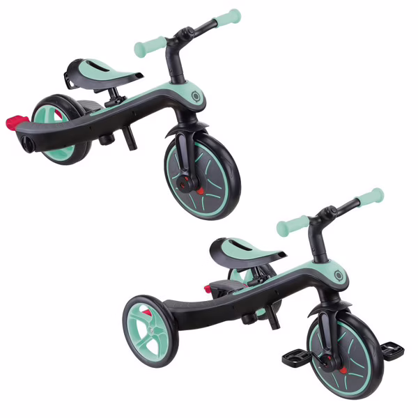 Globber Tricycle Explorer 4en1 Évolutif Mint -3- bebemaman