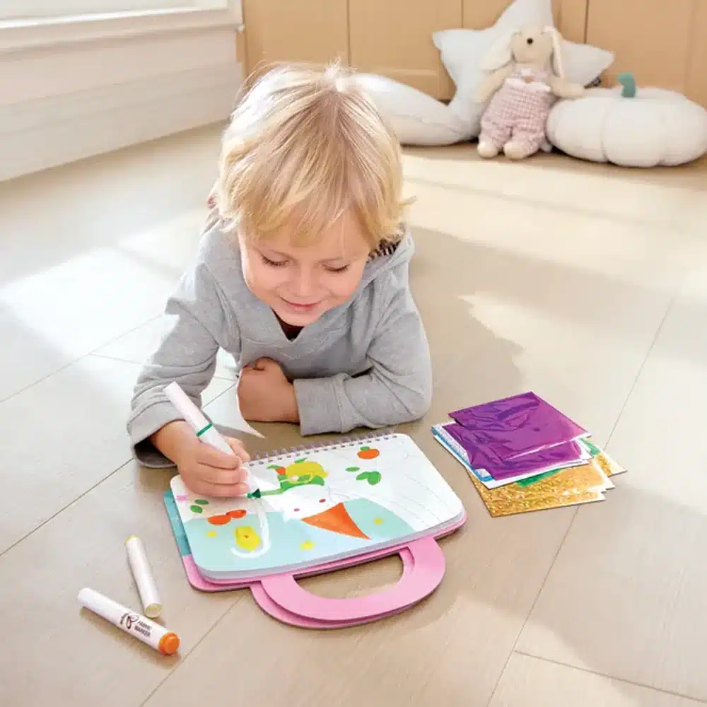 Hape Coffret Artistique Voyage Enchanté 3-6ans -2- bebemaman