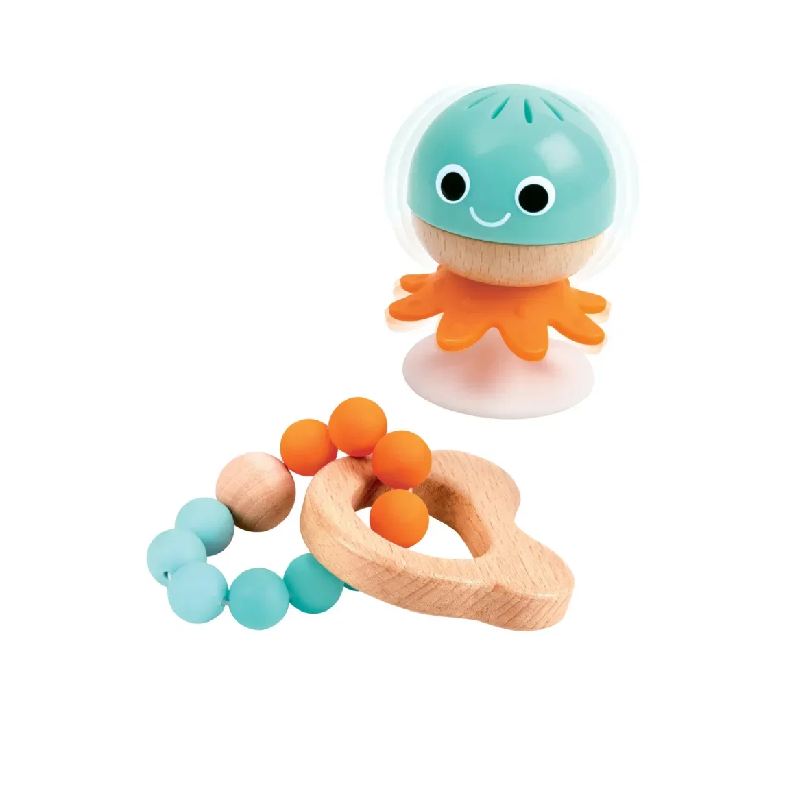 Hape Set de 3 Hochets Sensoriels 0-12m -4- bebemaman