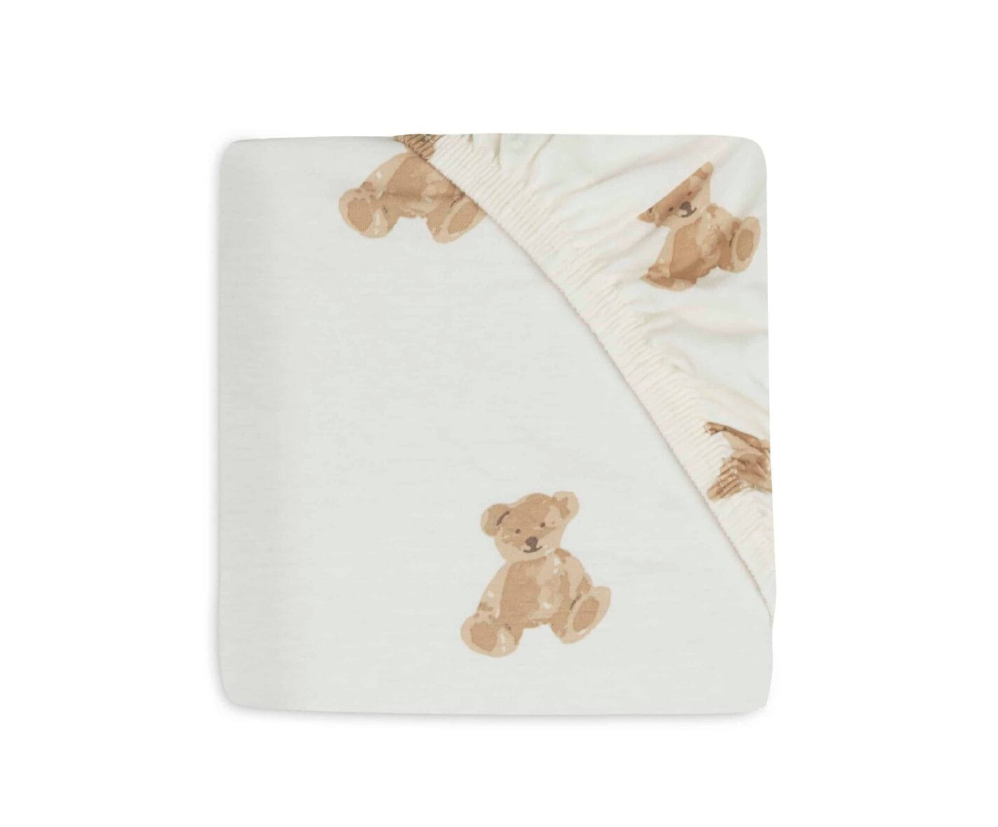 Jollein Drap Housse Jersey 60x120cm Teddy Bear