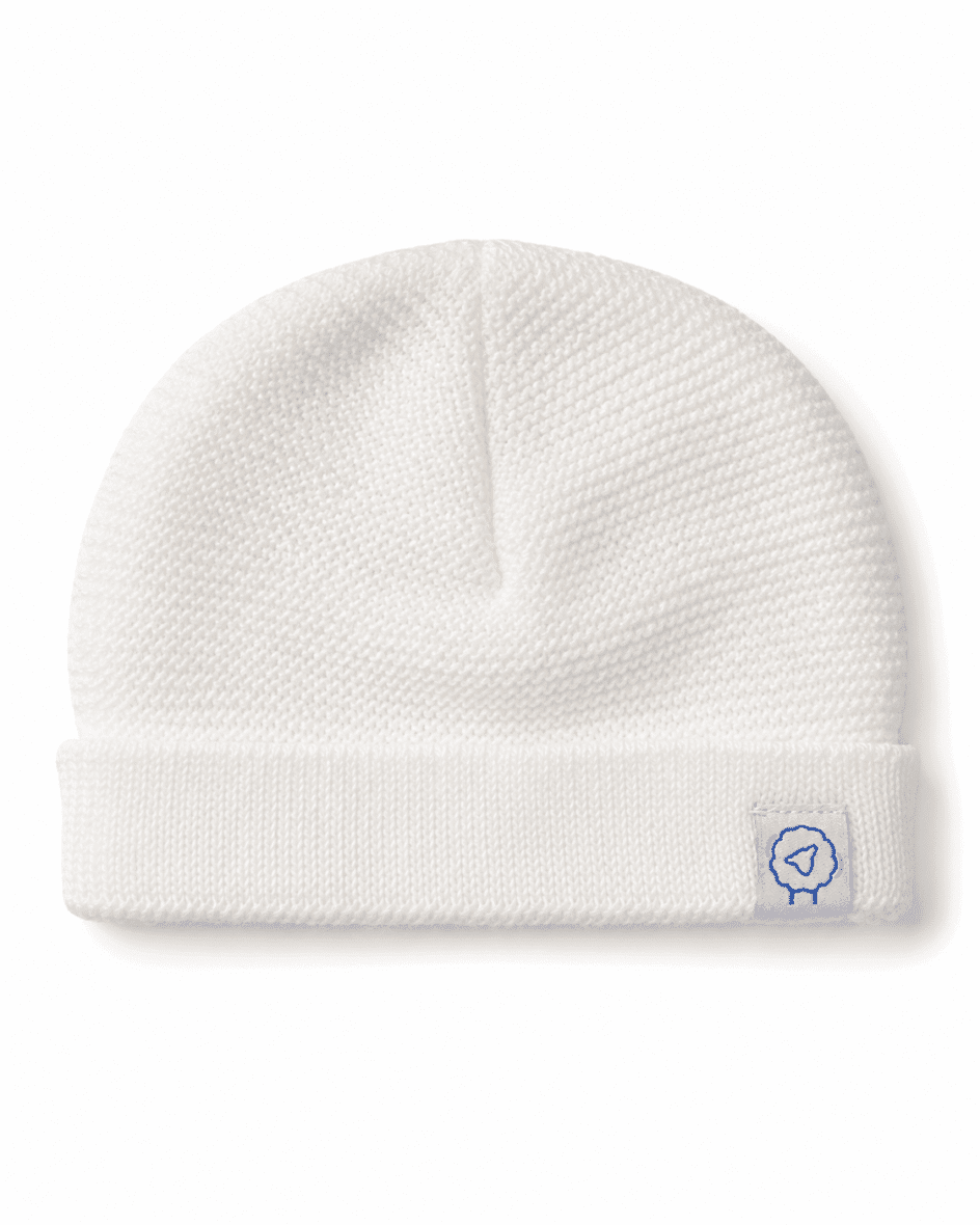 La Manufacture de Layette Bonnet Bébé 0-1mois Blanc