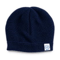 La Manufacture de Layette Bonnet Bébé 0-1mois Bleu Marine