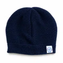 La Manufacture de Layette Bonnet Bébé 0-1mois Bleu Marine