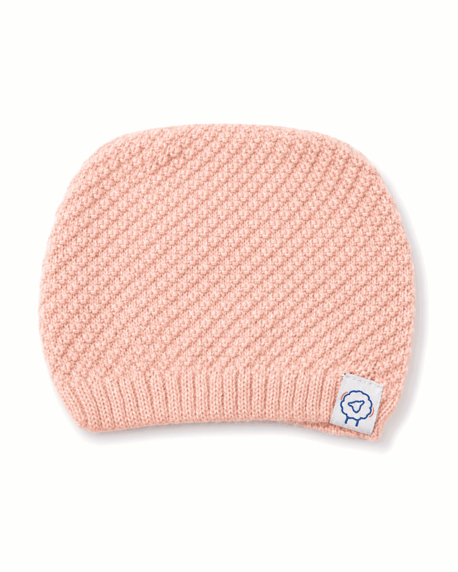 La Manufacture de Layette Bonnet Bébé 1-3mois Rose Misty