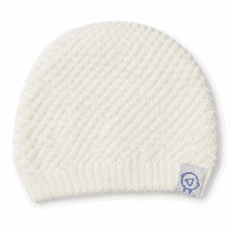 La Manufacture de Layette Bonnet Bébé Nid D'abeille 0-1mois Blanc