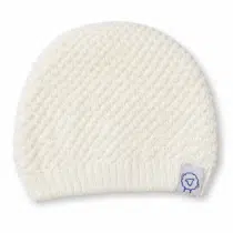 La Manufacture de Layette Bonnet Bébé Nid D'abeille 0-1mois Blanc