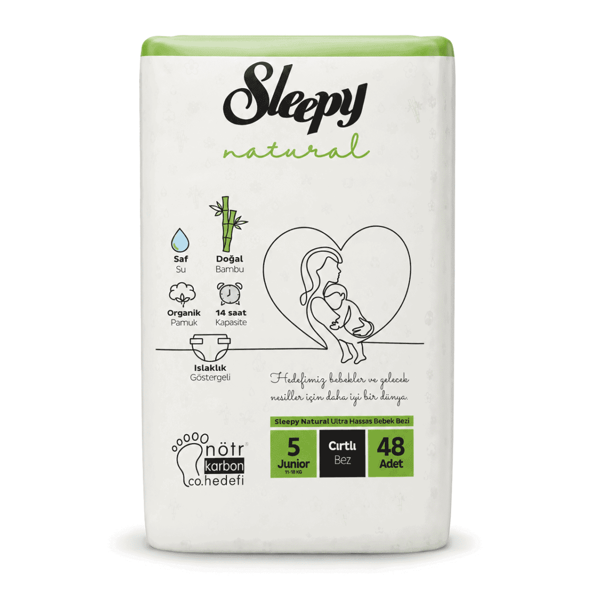 Sleepy Couches Bio Natural Double 48un Taille 5