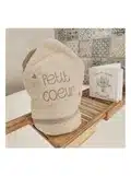 Baby Calin Sortie De Bain bébé Doux Rêves 100x100cm – Petit Cœur-1-bebemaman
