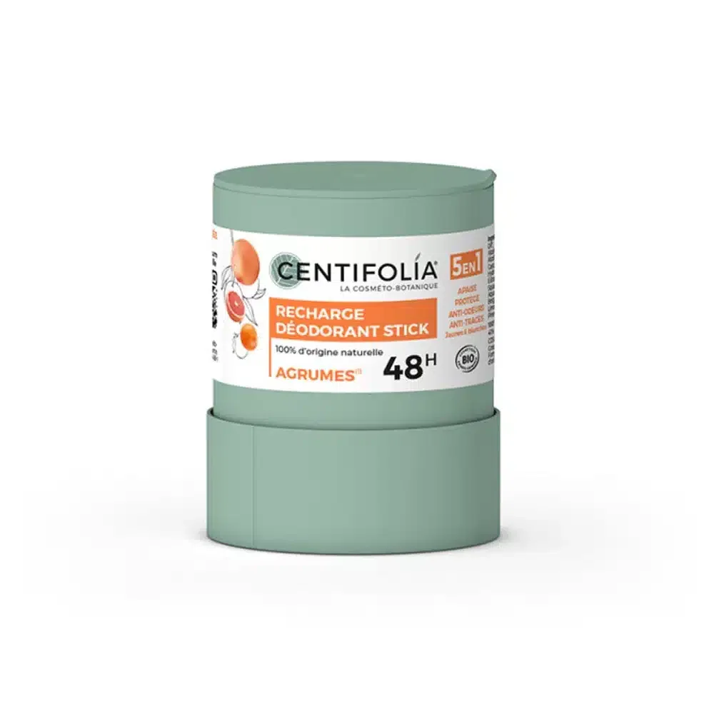 Centifolia Recharge de Déodorant Stick Bio 48H – Agrumes