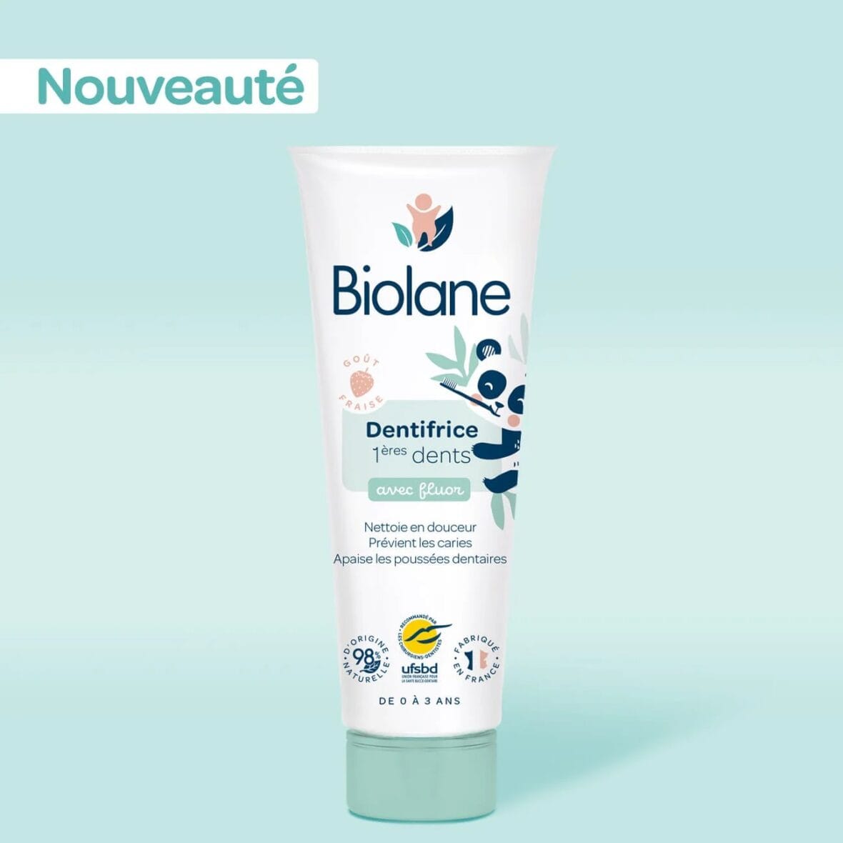 Biolane Dentifrice Dentifrice 1ères Dents Avec Fluor 50ml