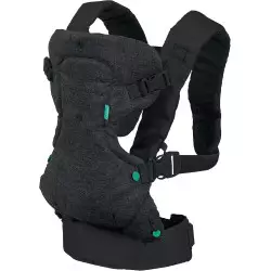 Infantino Porte-bébé Flip Ergonomique 4 en 1 – Denim Noir