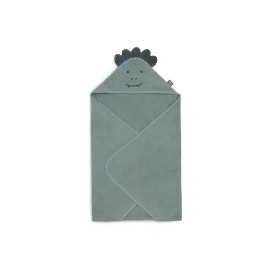 Jollein Cape De Bain Éponge Croco 75x75cm Ash Green
