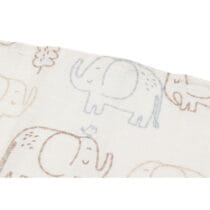 Jollein Lange Gaze De Coton Small 70x70cm 3 Unités – Elephant Tales