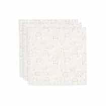 Jollein Lange Gaze De Coton Small 70x70cm 3 Unités – Elephant Tales