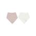 Jollein Lot de 2 Bavoirs Bandana Gaze de