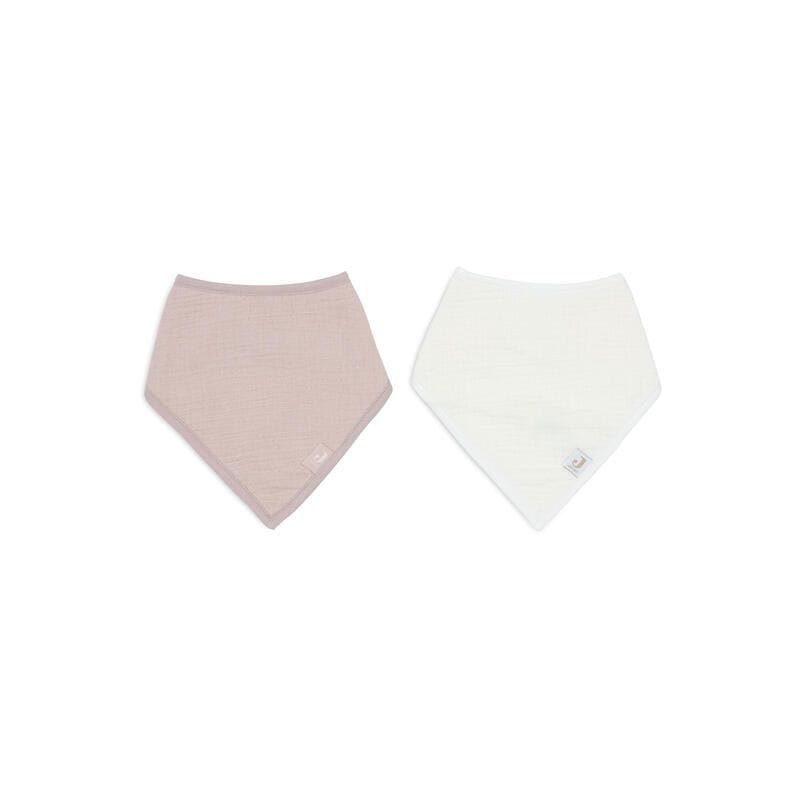Jollein Lot de 2 Bavoirs Bandana Gaze de Coton -3- bebemaman