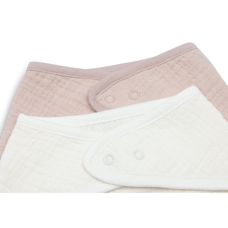 Jollein Lot de 2 Bavoirs Bandana Gaze de Coton -5- bebemaman