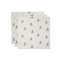 Lange Gaze De Coton Small X3 Teddy Bear - JOLLEIN