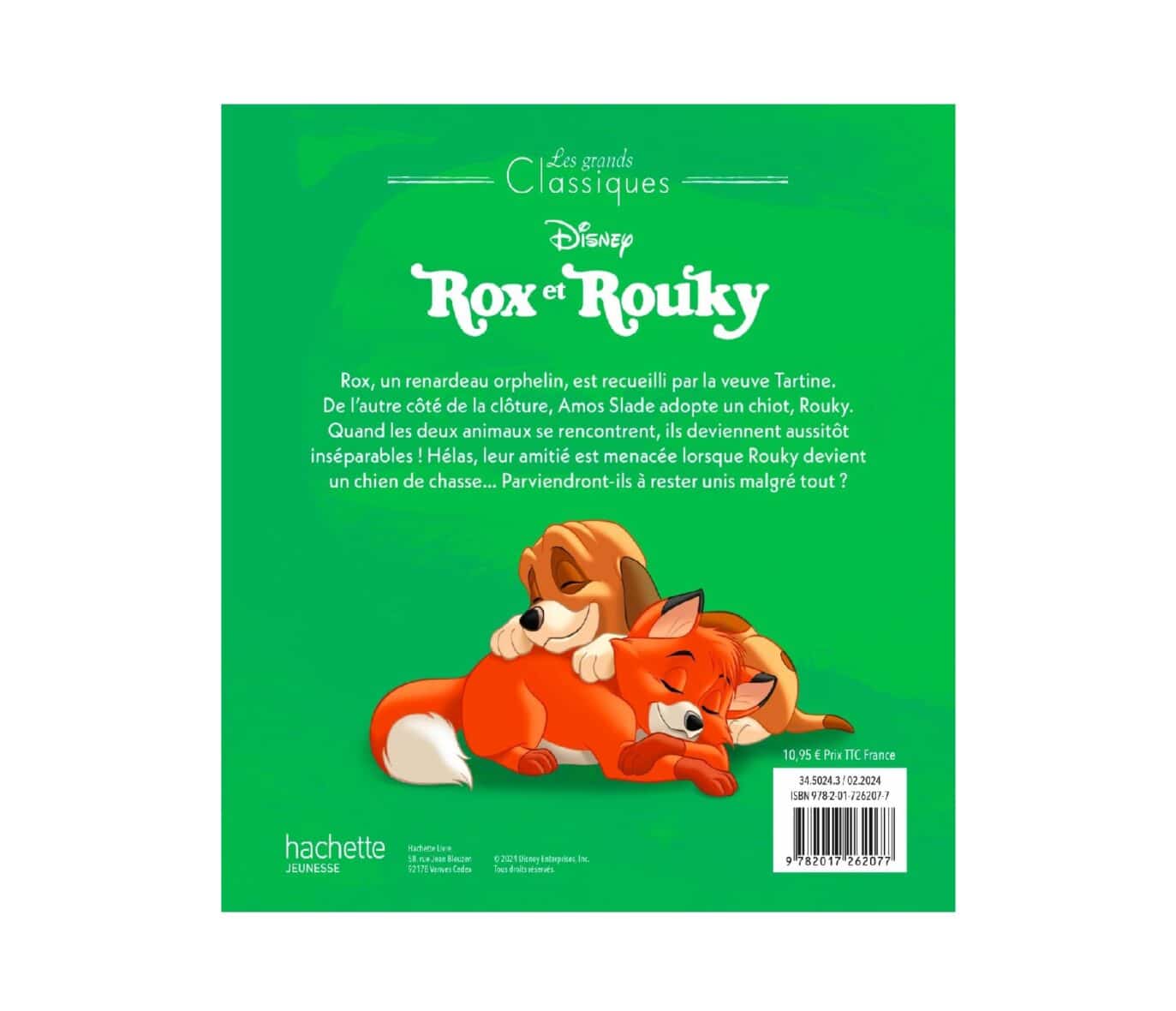 Les Grands Classiques Disney – Disney Rox et Rouky -2- bebemaman