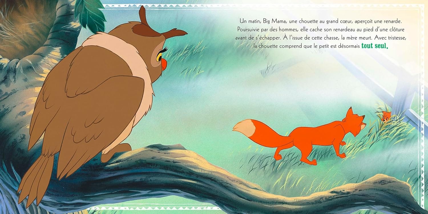 Les Grands Classiques Disney – Disney Rox et Rouky -3- bebemaman