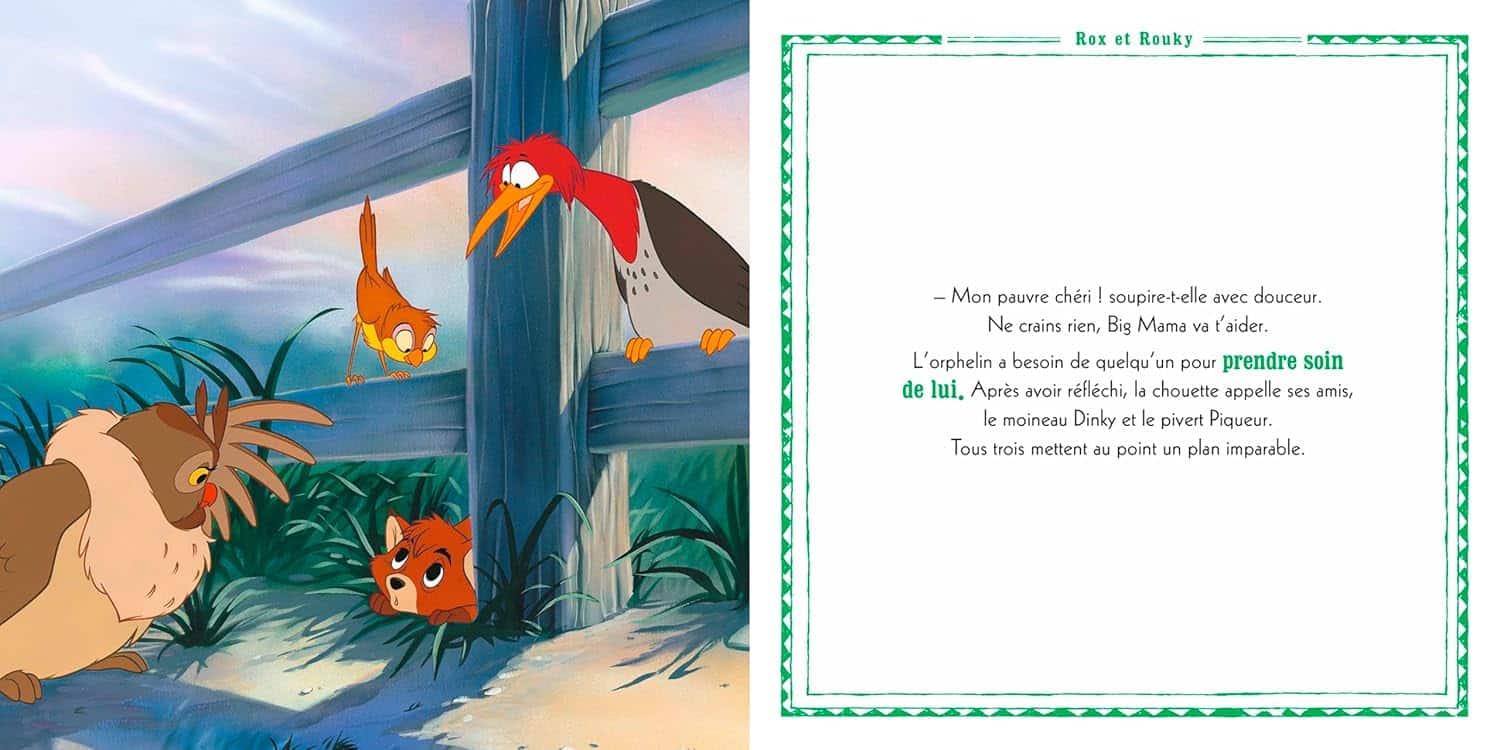 Les Grands Classiques Disney – Disney Rox et Rouky -4- bebemaman