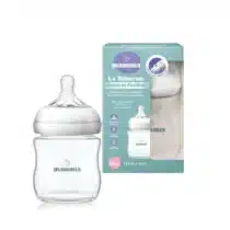 Mammia Biberon Natural Feeling 120 ml 0 mois Blanc
