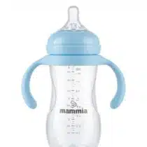 Mammia-biberon-natural-avec-poignees-6-mois-330-ml-bleu