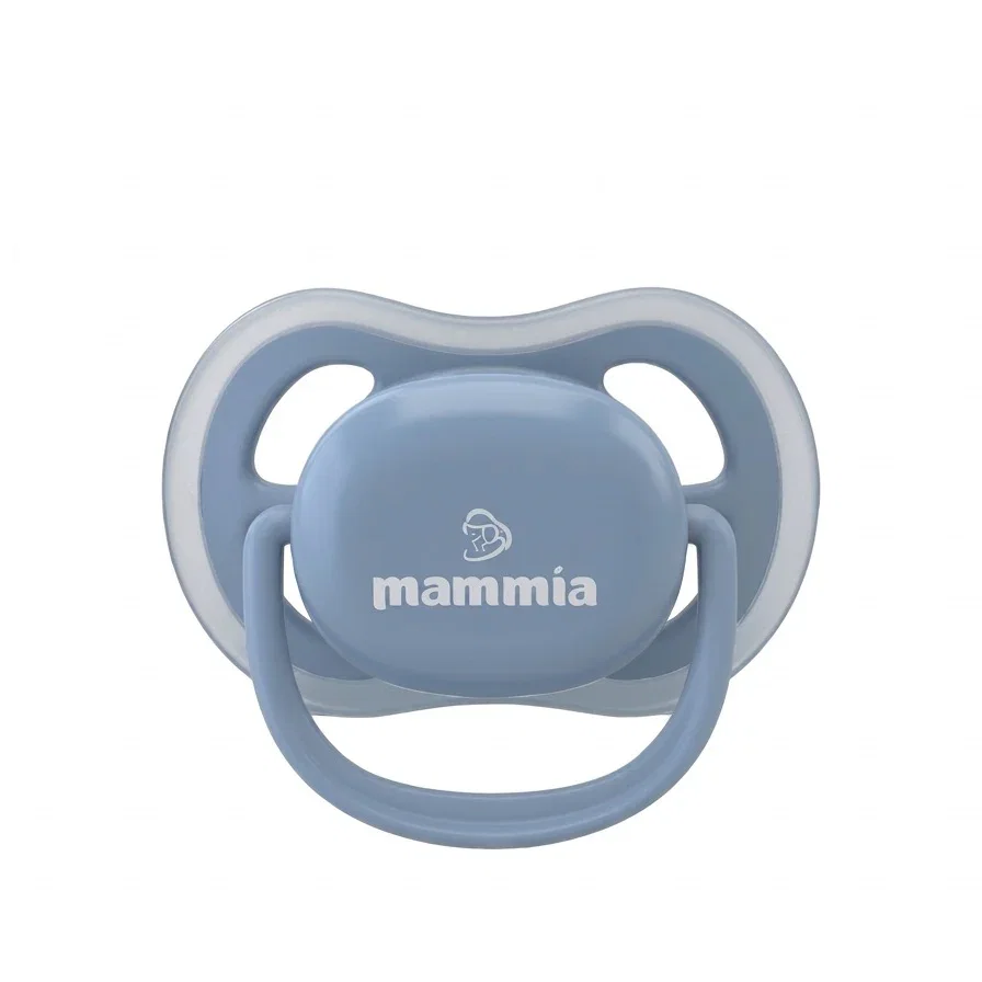 Mammia Sucettes Natural Feeling 6 mois+ Bleu Foncé