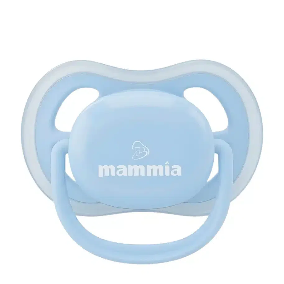 Mammia sucettes Natural Feeling 6 mois+Bleu ciel