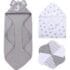 Momcozy lot de 2 serviettes à capuche bébé