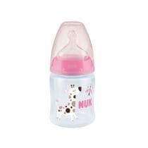Nuk Biberon Frst Choice+ Température Control 150ml 0-6m Rose