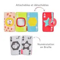 Sophie La Girafe Mes Cartes Sensorielles Multicolore 3m+