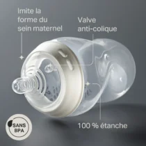Tommee Tippee Lot de 2 Tétines Natural Start 6m+