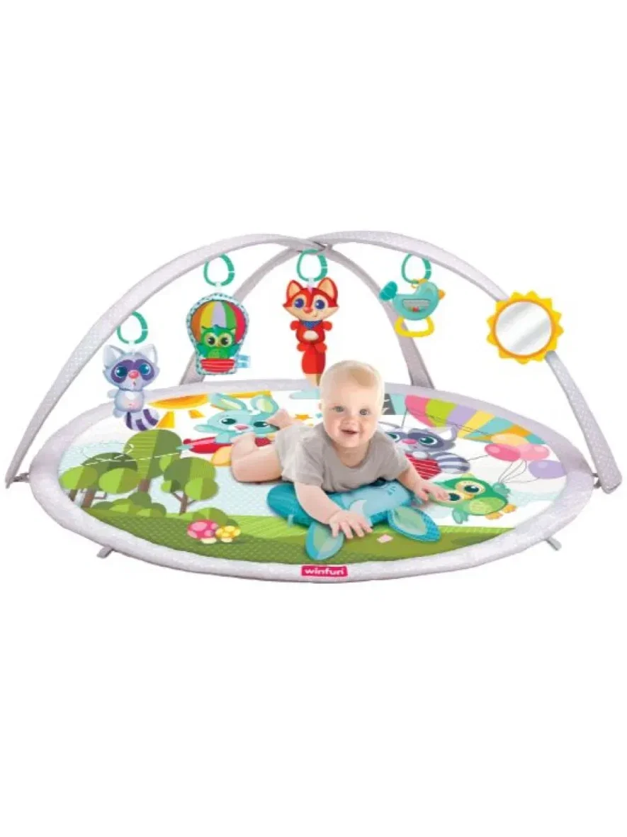 Winfun Tapis d&rsquo;Activités Baby Space 0M+-3-bebemaman