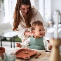 bavoir bébé lavable silicone1