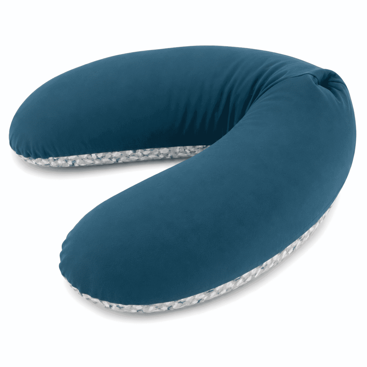 P’tit Dodo Coussin D’allaitement En Coton Infinity Line Ergonomique 175cm – Paon