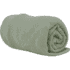 drap housse Babycalin blanc vert amande