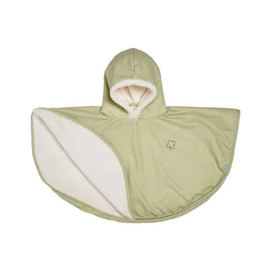 BabyCalin Poncho Malin Tilleul Trèfle 9-36 m